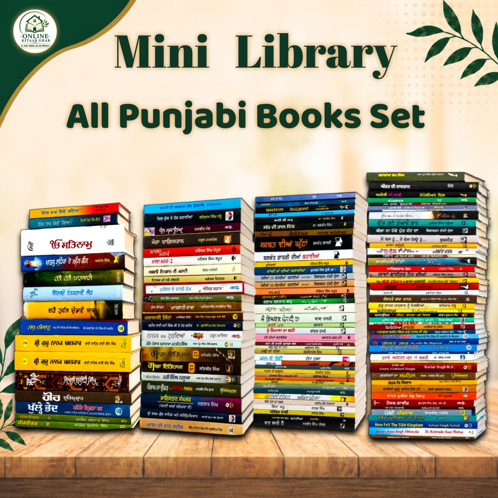 Mini Library Book Set